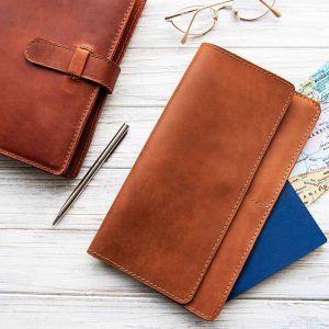Leather Travel Wallet